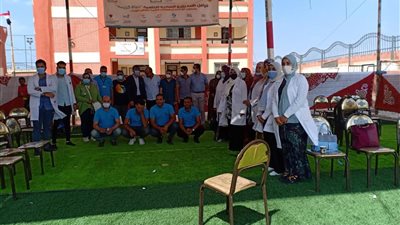 قافلة طبية موسعة بقرى بحر البقر ببورسعيد