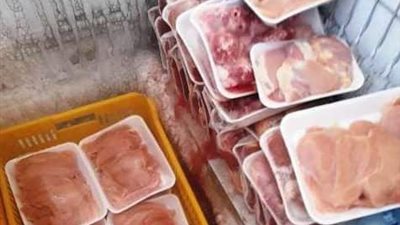 ضبط ربع طن فراخ ذبح خارج المجز ونصف طن عطارة منتهية الصلاحية و 3200 لتر بنزين امتناع عن بيع براس سدر وشرم الشيخ