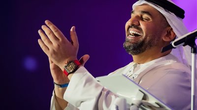 حسين الجسمي يشعل جدة فى اليوم الوطني للسعودية ويغنى 
