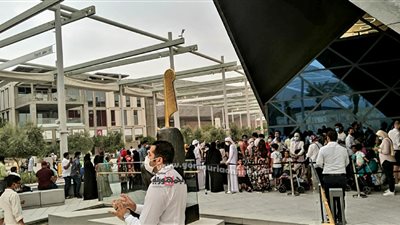 فى اليوم الاول من الافتتاح التجريبى .. الجناح المصرى فى معرض اكسبو دبى يستقبل 10 الاف زائر