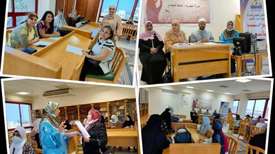 تدريب فريق عمل الرائدات الريفيات بالبحرالأحمر