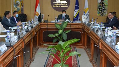 مجلس جامعة دمياط يقرر منح ٢٣ باحثا درجة الدكتوراة و٢٧ باحثا درجة الماجستير