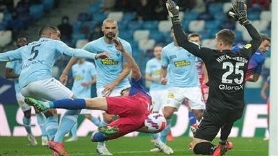 لاعب تسيسكا موسكويحرز هدفا فريد من نوعه في الدوري الروسي