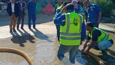 نموذج محاكاة لتصريف مياه الأمطار بمدينة الفشن