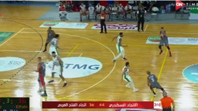 الاتحاد السكندرى يهزم الفتح المغربي ويتأهل إلى ربع النهائي