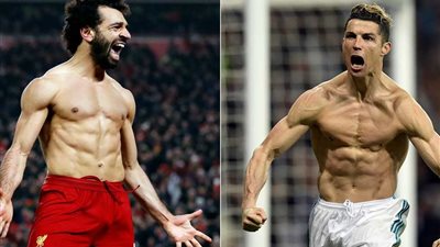 صلاح ورنالدو يتنافسان على أفضل لاعب عن الشهر فى الريميرليج