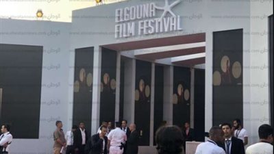 الصور الأولية للتجهيزات مهرجان الجونة السينمائى الدولي بالغردقة
