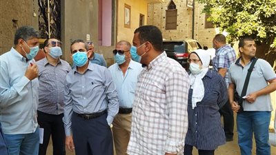 محافظ الغربية يتفقد مشروعات حياة كريمة ب ١٠ قرى داخل مركز زفتى-صور