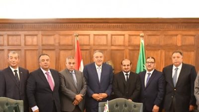 زيارة قنصل السعودية للغرفة التجارية بالإسكندرية