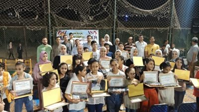تكريم المتفوقين في الشهادة الابتدائية والاعدادية والثانوية العامة بمركز شباب عرب العليقات البحرية