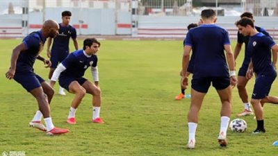 تدريبات تأهيلية للاعبي الزمالك قبل إنطلاق مران اليوم