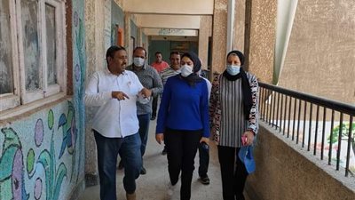 نائب محافظ القليوبية تتابع جاهزية مدارس القناطر الخيرية للعام الدراسي الجديد