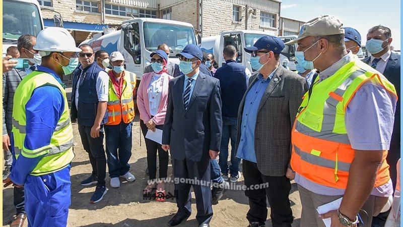 المحافظ ورئيس الصرف