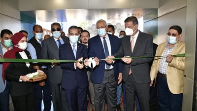 وزير الزراعة ومحافظ الغربية يفتتحان مقري البنك الزراعي بسمنود وبنا أبوصير -صور