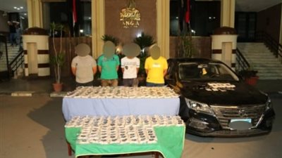 ضبط 325 ألف قرص لعقار الكبتاجون المخدر بحوزة تشكيل عصابى قبل تهريبها خارج البلاد .. صور