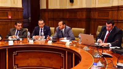 بالصور.. لجنة الطاقة والبيئة والقوي العاملة بمجلس الشيوخ