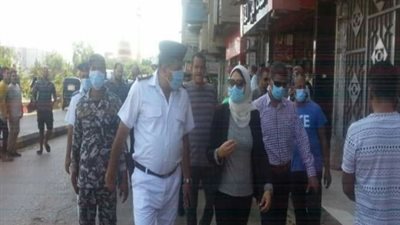 نائب محافظ القليوبية تقود حملة لإزالة الإشغالات بمدينة بنها