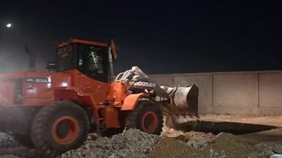 الجيزة.. إزالة مخالفات تحويل وحدات سكنيه لمحال بحدائق الاهرام