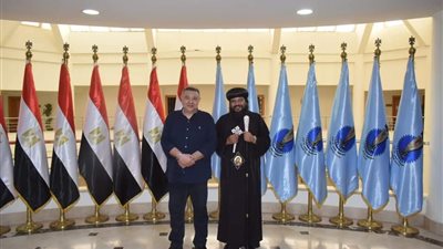 الانبا ايلاريون يهنئ محافظ البحر الأحمر بمناسبة المولد النبوي الشريف