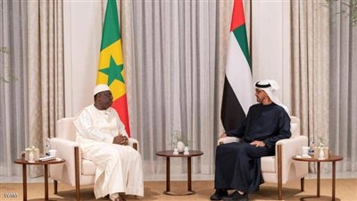 الرئيس الإماراتى ورئيس السنغال يبحثان علاقات البلدين