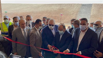 شعراوى ومختار يفتتحان المدفن الصحي بقلابشو ومصنع تدوير القمامة بسندوب