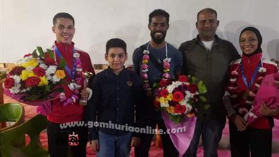 البحر الأحمر يصل الى المركز الأول والثانى فى بطولة البحرالمتوسط للكاراتية فى قبرص