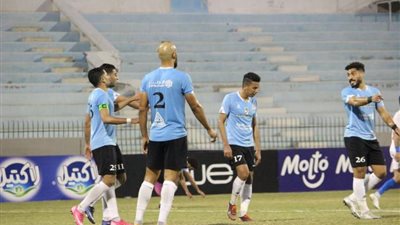 المحلة يهز شباك المصرى بهدف هشام بلحة