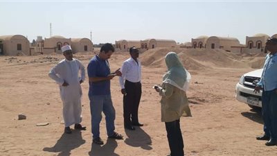 صناع الخير تقوم بحملة صيانة لمحطات تنقية مياه الشرب بالشلاتين