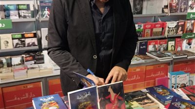 الكاتب وليد علاء الدين وقع روايتيه 