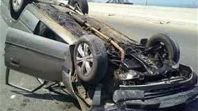 مصرع وإصابة ٨ أشخاص فى انقلاب سيارة ملاكي بطريق الغردقة رأس غارب