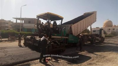 بالصور : متابعة لأعمال التطوير ورفع كفاءة منطقة حفر الباطن بالغردقة