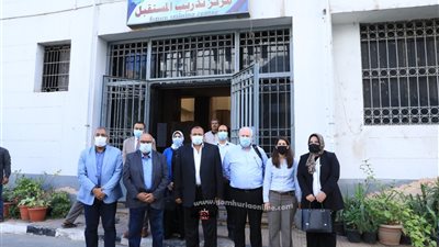 مياه المنيا: أجتماع مع فريق الدعم الفني للحلول المتكاملة للمياه