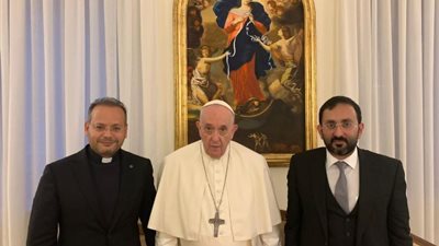 البابا فرنسيس يستقبل الأمين العام لمجلس حكماء المسلمين ويشيد بمبادراته لتحقيق الأخوة الإنسانية