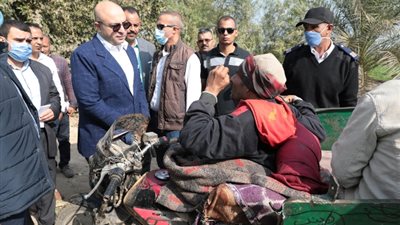 تكثيف أعمال النظافة بمركز ببا فى بني سويف