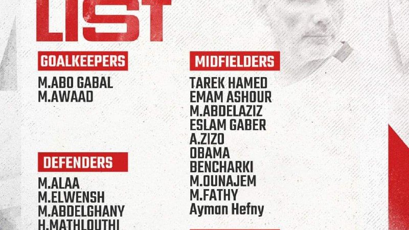 تشكيل الزمالك أمام