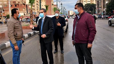 محافظ الغربية يتابع ميدانياً كسح مياه الأمطار من شوارع طنطا، كفر الزيات والمحلة-صور
