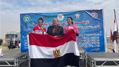 3 ذهبيات وفضية وبرونزية لمنتخب مصر في اليوم الأول للبطولة العربية لدراجات المضمار