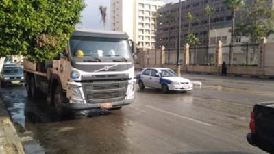 المرور ترفع حالة الطوارئ.. وتؤكد: تمركز سيارات لشفط مياه الأمطار على الطرق وطوارئ في غرف العمليات