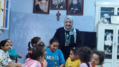 وكيل وزارة التضامن الاجتماعى ببنى سويف تزور مؤسسة الكتاب المقدس.. بالصور