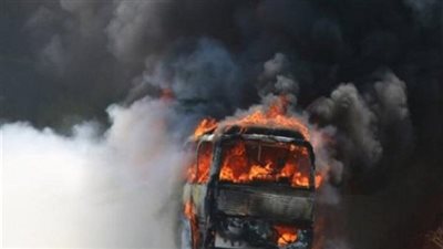 حريق على الطريق.. مصرع 46 شخصا بينهم اطفال ببلغاريا