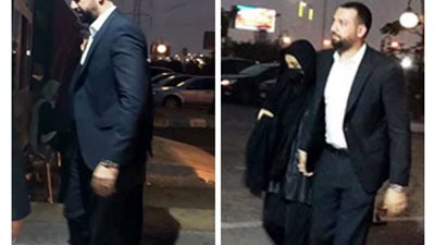 حلا شيحة ومعز مسعود اول الحاضرين بعزاء سهير البابلي