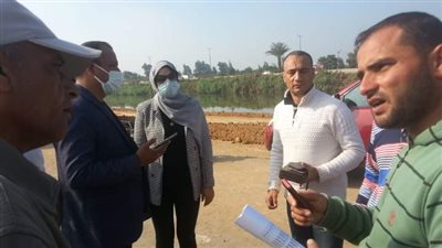 نائب محافظ القليوبية تتفقد اعمال توسعه طريق بنها / المنصورة