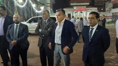مجلس الأهلى الجديد يقدم واجب العزاء فى جلال إبراهيم.. شاهد
