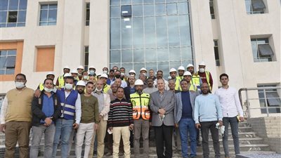 محافظ أسيوط يتفقد أعمال تنفيذ جامعة بدر بمدينة ناصر الجديدة