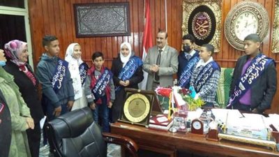 وكيل وزارة تعليم مطروح يشهد تنصيب المكتب التنفيذي لاتحاد طلاب الإعدادية