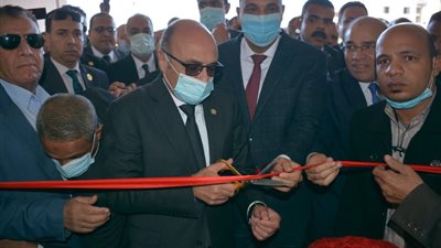 وزير العدل ومحافظ الدقهلية يفتتحان المحكمة الجزئية ومكتب الشهر العقاري بمدينة بني عبيد