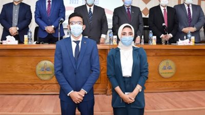 آية هشام رئيساً لاتحاد طلاب جامعة عين شمس وعبد الله محمد نائباً
