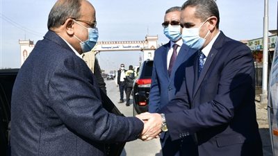 وزير التنمية المحلية يصل إلي محافظة الغربية لافتتاح بعض المشروعات الخدمية