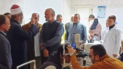 رئيس مركز ومدينة سيوة يتفقد أعمال القافلة الطبية الموفدة من الأزهر الشريف
