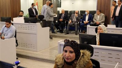 فوده يشهد تجربة استرشادية لمواجهة السيول والطوارىء عبر شبكة الفديو كونفرانس
